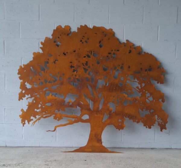 Arbre Décoratif Mural en Acier Corten - Image 2